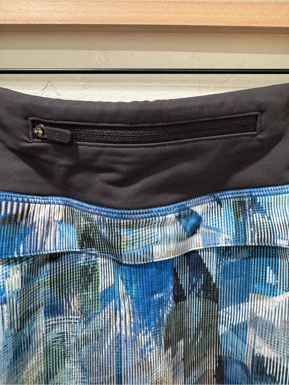 EUC Lululemon Pace Rival Skirt (Regular) *No Panels Sun Dazed Multi Blue 6 - Picture 10 of 16